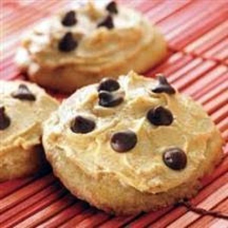 Banana Cookies with Peanut Butter Filling