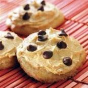 Banana Cookies with Peanut Butter Filling