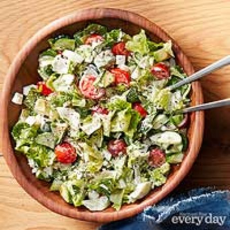 Chopped Salad with Creamy Lime Dressing