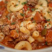 Southern Beef and Sausage Goulash