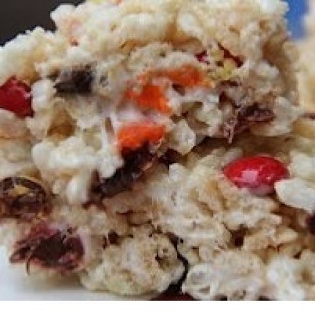 Candy Corn Rice Krispies Treats