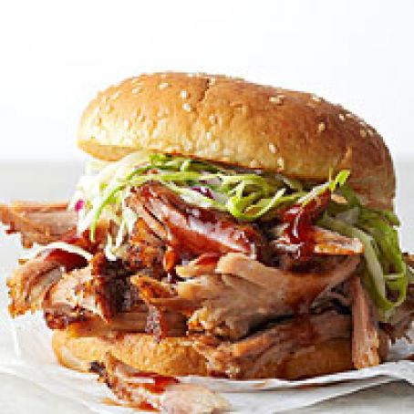Shredded Pork Roast Sandwiches