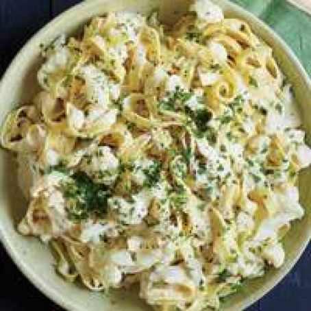 Bagna Cauda Cauliflower Pasta