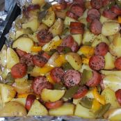 Smoked Sausage and Potato Bake