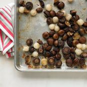 Roasted Mushrooms and Pearl Onions