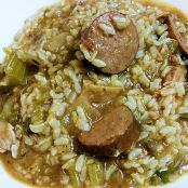 Slow Cooker Chicken Gumbo