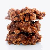 No Bake Chocolate, Peanut Butter and Oatmeal Cookies