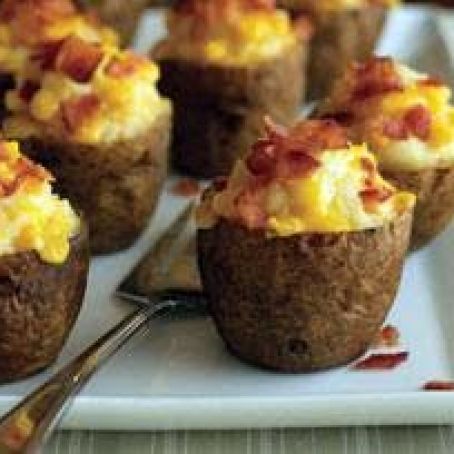 Roasted Garlic Twice-Baked Potatoes