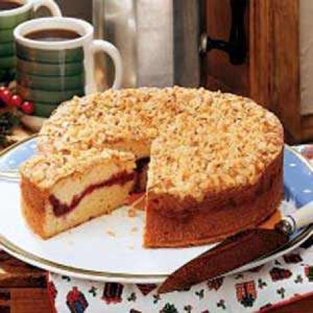Cranberry Crumble Coffee Cake