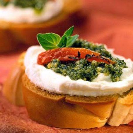 Sweet Pepper Bruschetta