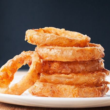Buttermilk Fried Onion Rings, By Andrew Zimmern