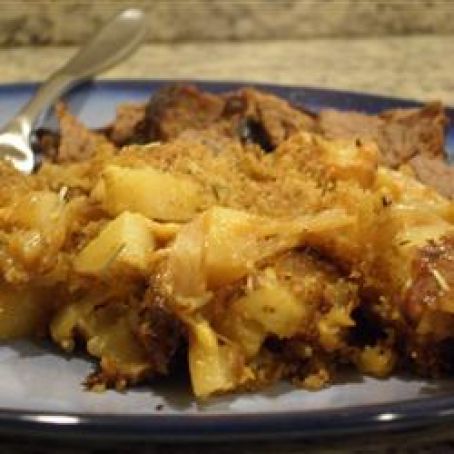 Cheesy Rosemary Potatoes