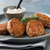 Dilled Salmon Cakes (B/S)