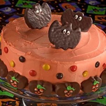 Pumpkin Parade Halloween Cake
