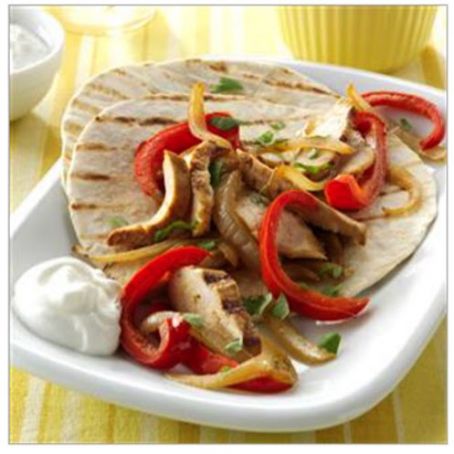 Chicken Fajitas for Two Recipe