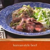 Korean-style Beef with Spicy Cabbage