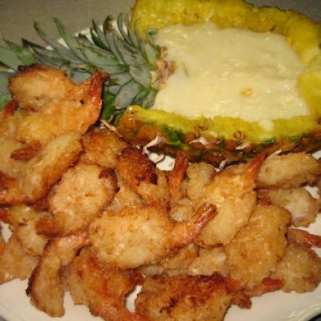 Shrimp - Jumbo coconut/Piña colada dipping sauce