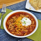 Slow Cooker Pulled Pork Chili