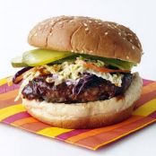 Rachel Rays Beef and Chicken Fajita Burgers