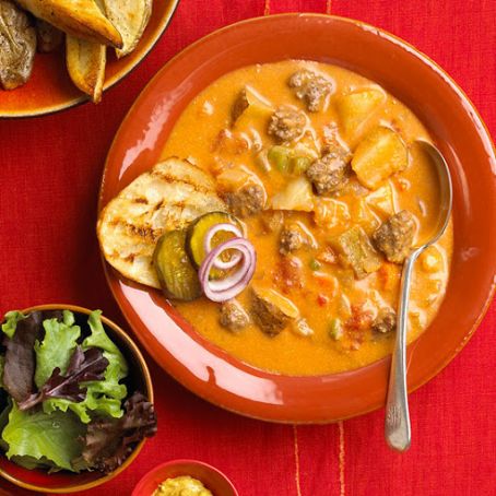 Cheeseburger Soup-All American