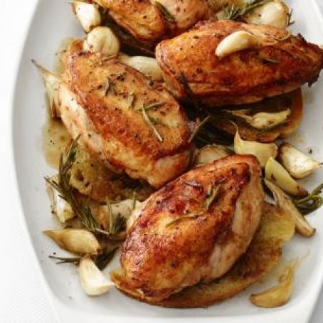 Garlic Roasted Chicken