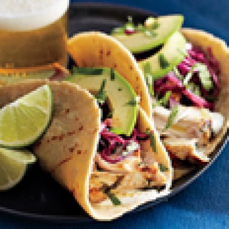 Tequila Lime Mahi Mahi Tacos