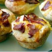 Bacon, Egg and Cheese Biscuit Muffins