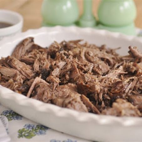 Balsamic Shredded Beef