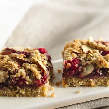 Raspberry Almond Bars
