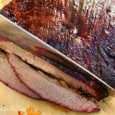 Lean and Mean Barbecued Brisket