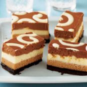 Triple Chocolate Cheesecake Bars
