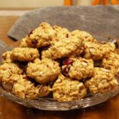 Cran-Almond Oatmeal Cookies