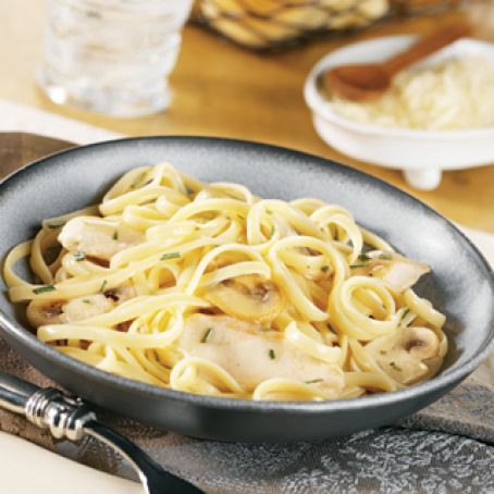Chicken & Mushroom Pasta