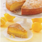 Lemon Custard-Filled Cake