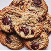 Brown Butter and Toffee Chocolate Chip Cookies