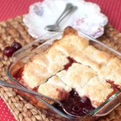 Fresh Cherry Cobbler