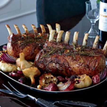 Slow-Roasted Pork Loin with Molasses and Balsamic Glaze