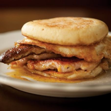 FOIE GRAS BREAKFAST SANDWICH