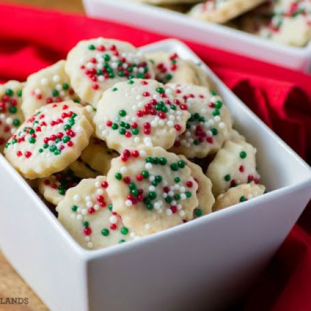 FESTIVE SHORTBREAD BITES