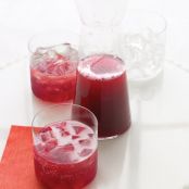 Pomegranate-Champagne Punch