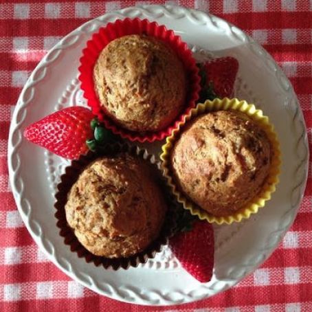 Low-Fat Carrot Cake Muffins