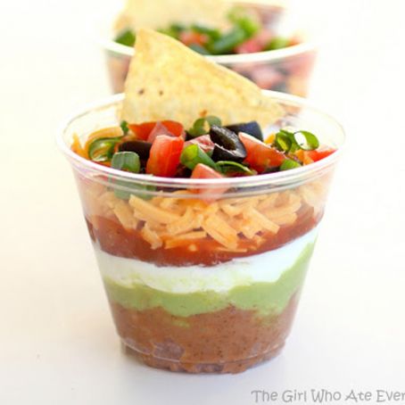 Individual Seven-Layer Dips
