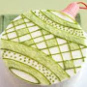 Chocolate Cream Ornament Cake