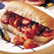 Sloppy Hot Dogs