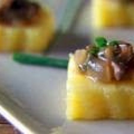 Bite-Sized Polenta Squares