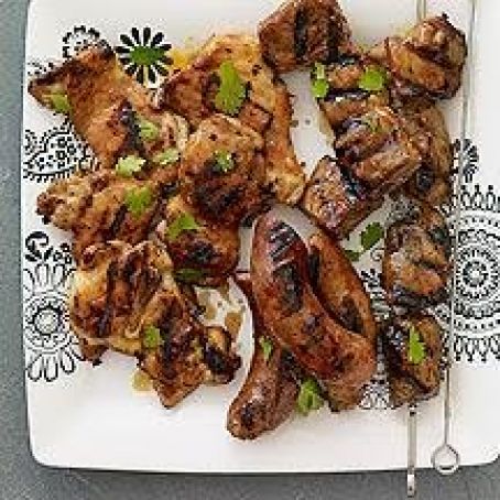 Mixed Grill with Apricot-Soy Sauce 6pts
