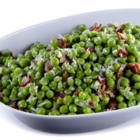 Peas, Bacon and Prosecco