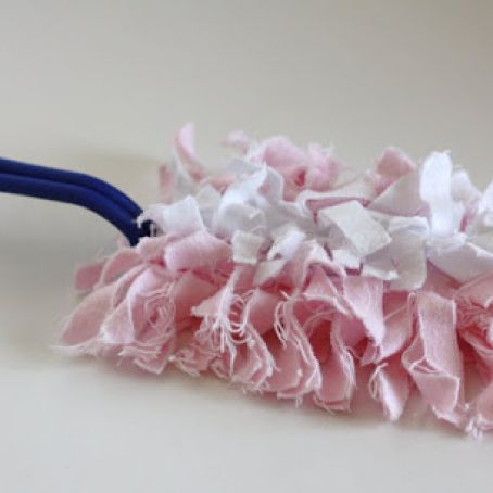 Reusable homemade swiffer duster refills