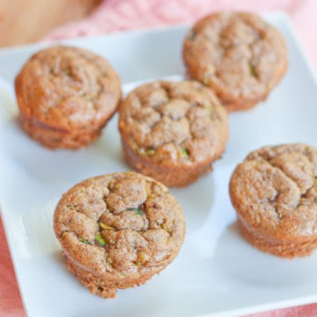 Muffins, Gluten-Free Almond Butter Zucchini
