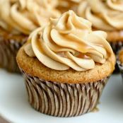 Triple Butterscotch Cupcakes
